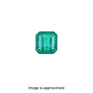 GIA Certified 1.35ct Colombian Emerald – Natural Green Octagonal Asscher Cut Loose Gemstone