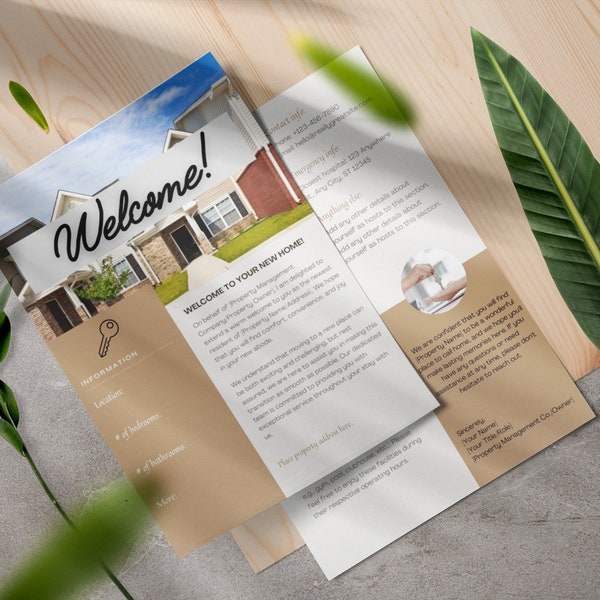 New Resident Letter Template Etsy