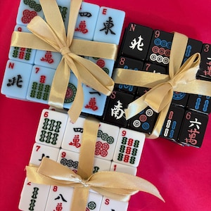 Mahjong Tile Coasters for house decor and Mahjong Game