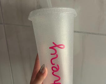 Love Island Themed Tumbler Water bottle and Champagne Flute