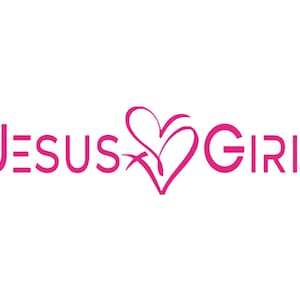Jesus Girl Vinyl Decals