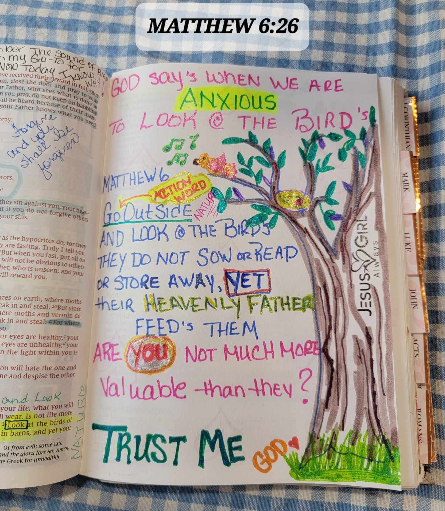 JG Bible Journaling Stationery. Self Adhesive &amp; Repositionable ...