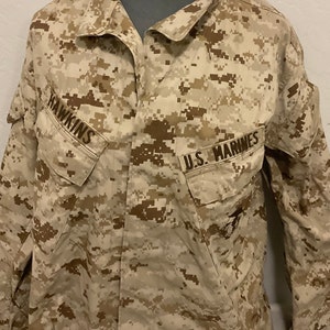 US Marines Desert Digital Camo Shirt/Uniform Jacket. Various Sizes.