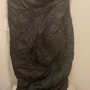 Intermediate Cold  Black Modular Sleeping Bag with Free Large Compressed Stuff Sack ( A 26.99 Value) Used in Excellent Condition.