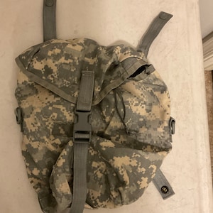 Molle II Modular Lightweight Load Carrying Equipment Sustainment Pouch ACU Camouflage