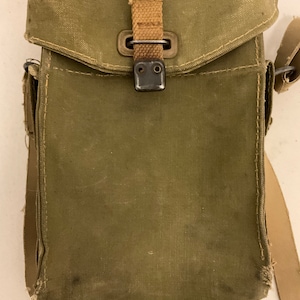 1950‘s british GPO bag Original Vintage WWII British Engineer Bag - Used in the