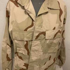 US Military 3 Color Desert Camo Shirt/Uniform Jacket. Various Sizes.