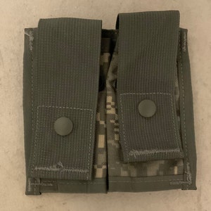 Military Issued Molle II  40 MM Pyrotechnic Pouch (Double)