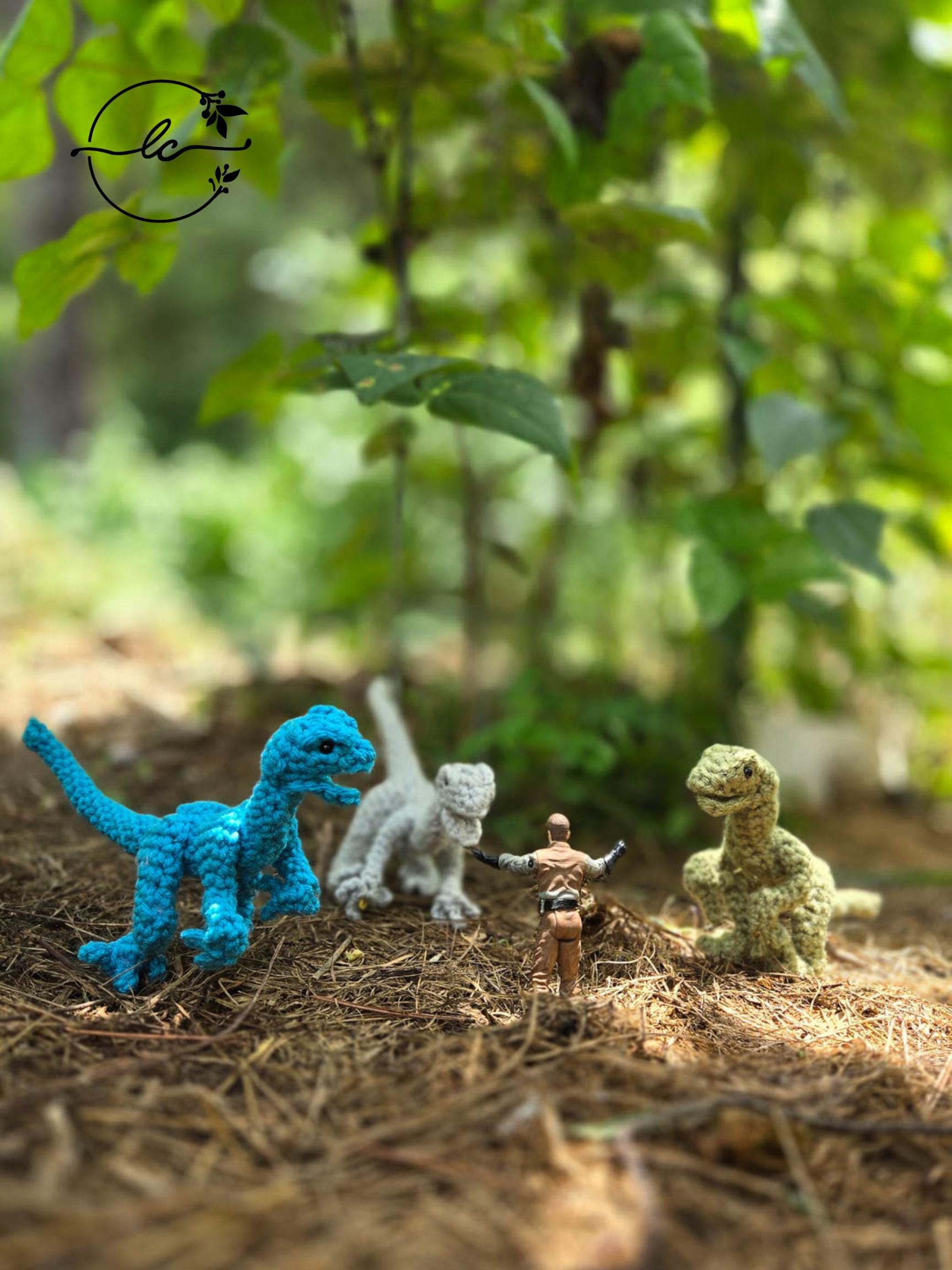 Raptor Crochet Pattern - Make Your Own Crochet Dinosaur! - Etsy