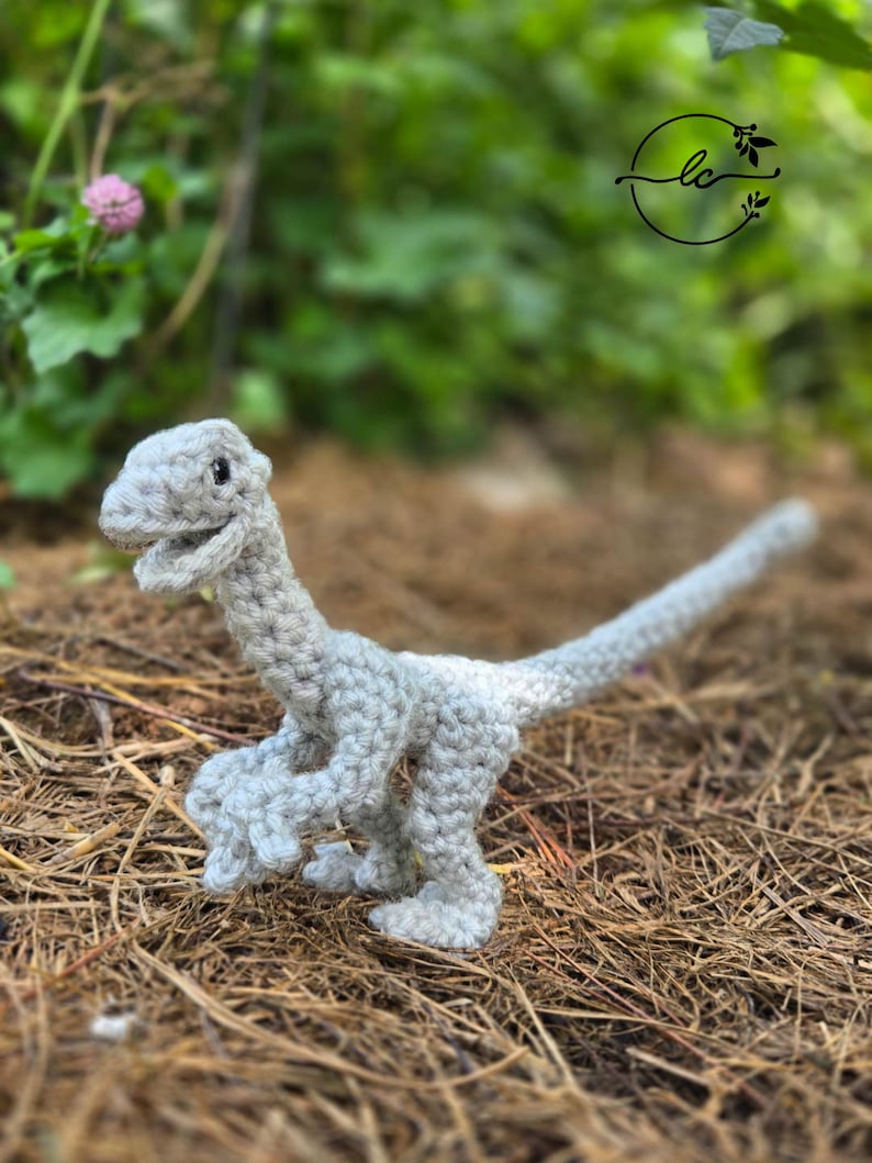 Raptor Crochet Pattern - Make Your Own Crochet Dinosaur! - Etsy