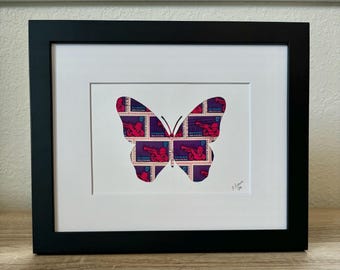 Butterfly Stamp Art