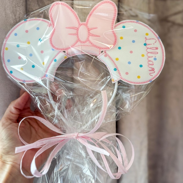 Personalized Mickey Ears, Monogram Disney Keepsake