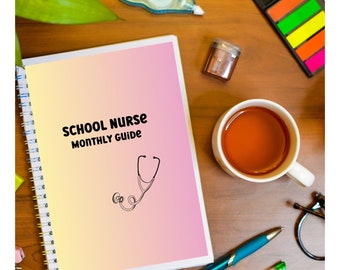 Månadsguide för skolsköterskor. Månadsguide för skolsköterskor, från nybörjare till erfarna, tolv sidor för din skolsköterskemottagning.