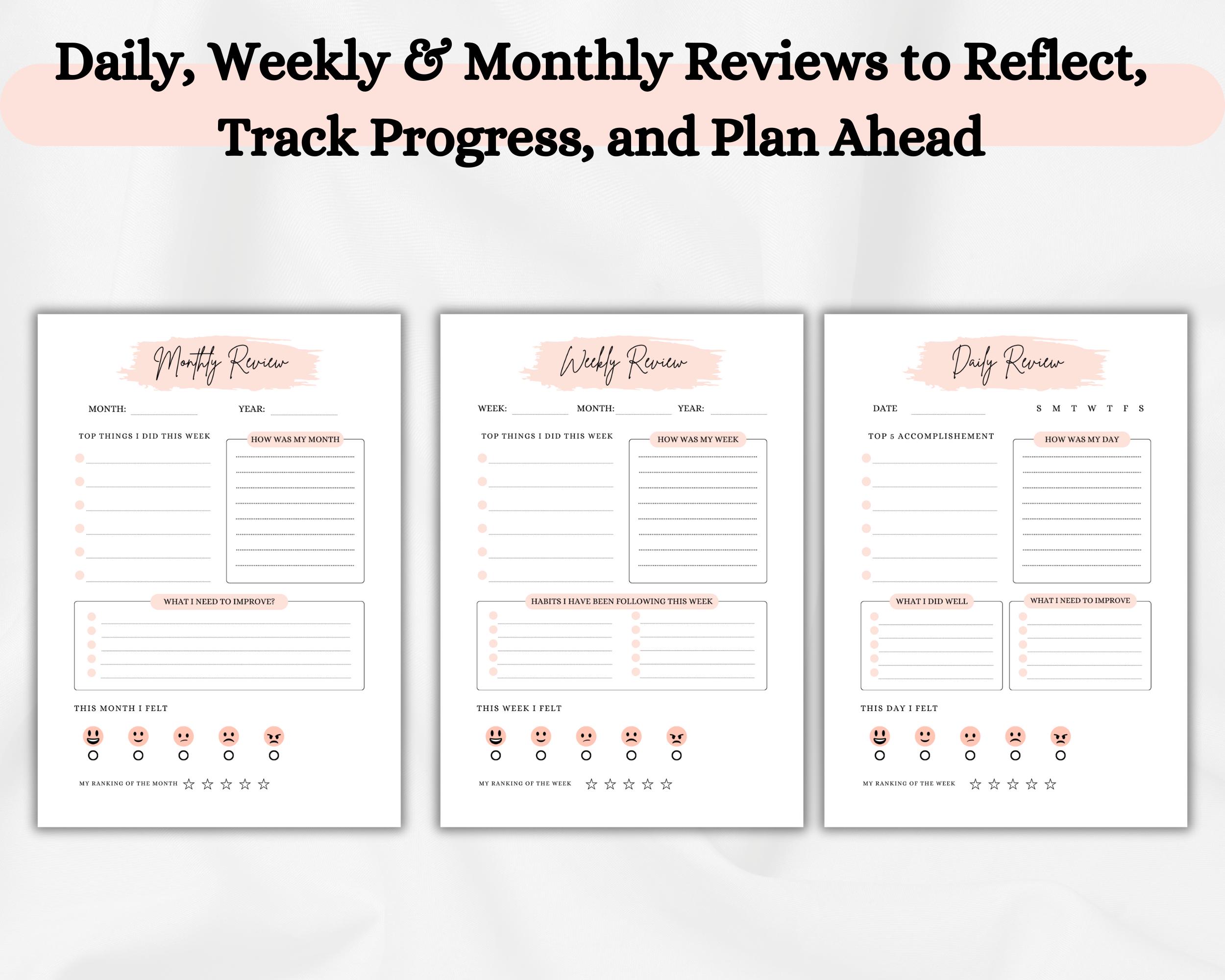 Autistic Log Printable Autism Planner, Autism Planner Adult, Daily Planner for ...