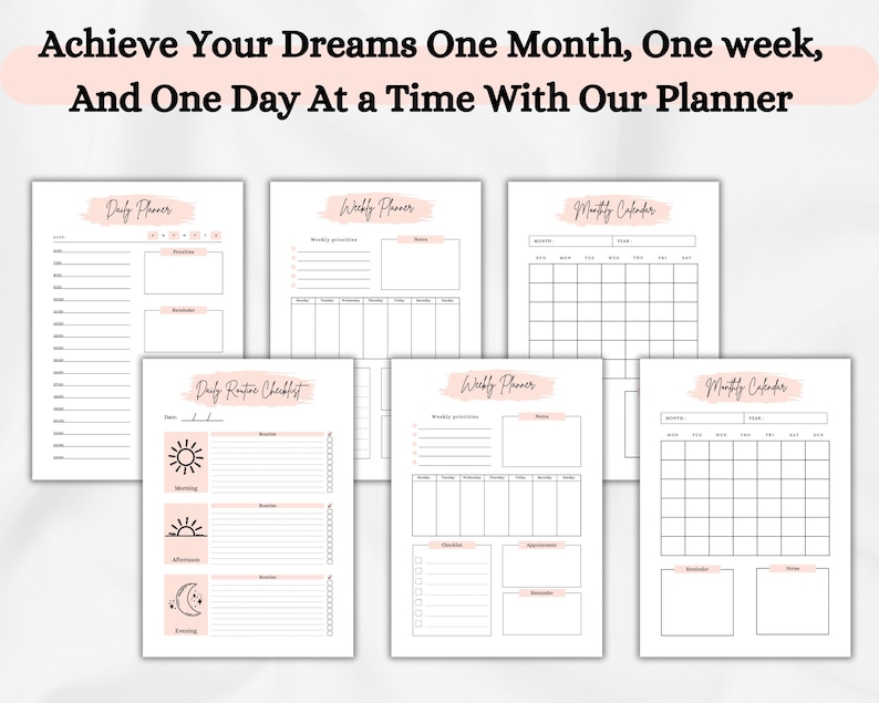 Printable Autism Planner