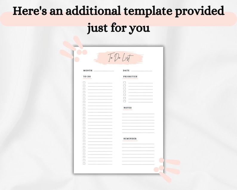 Declutter Checklist
Declutter Planner