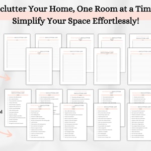 Declutter Checklist
Declutter Planner