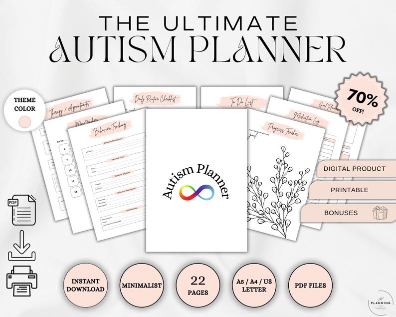 Printable Autism Planner