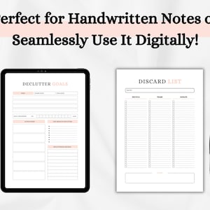 Declutter Checklist
Declutter Planner