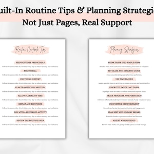 Printable Autism Planner