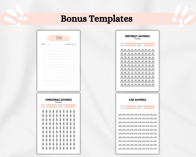 Printables Save Money Template, Printable Cash Saver, Money Saving ...
