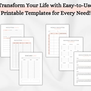 Declutter Checklist
Declutter Planner