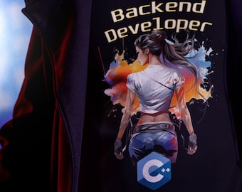 C ++ Programmierer T-Shirt, Hacker T-Shirt, Ingenieur T-Shirt, Programmierer T-Shirt, Cooles T-Shirt, Backend-Entwickler T-Shirt, Cpp Programmierer T-Shirt