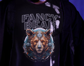 Fancy Bear T-shirt, Hacker T-shirt, Threat actor T-shirt, door de staat gesponsord, penetratietesten, Red Team T-shirt, beveiliging, APT28, malware