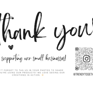 May include: Thank you for supporting our small businesses! Don't forget to tag us in your photos to share how you're using our products! We love seeing our creations in action. @TRENDYTOGETHERCO
