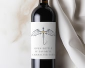 Anti Trump Custom Wine Label: Funny Political Gift for Democrats