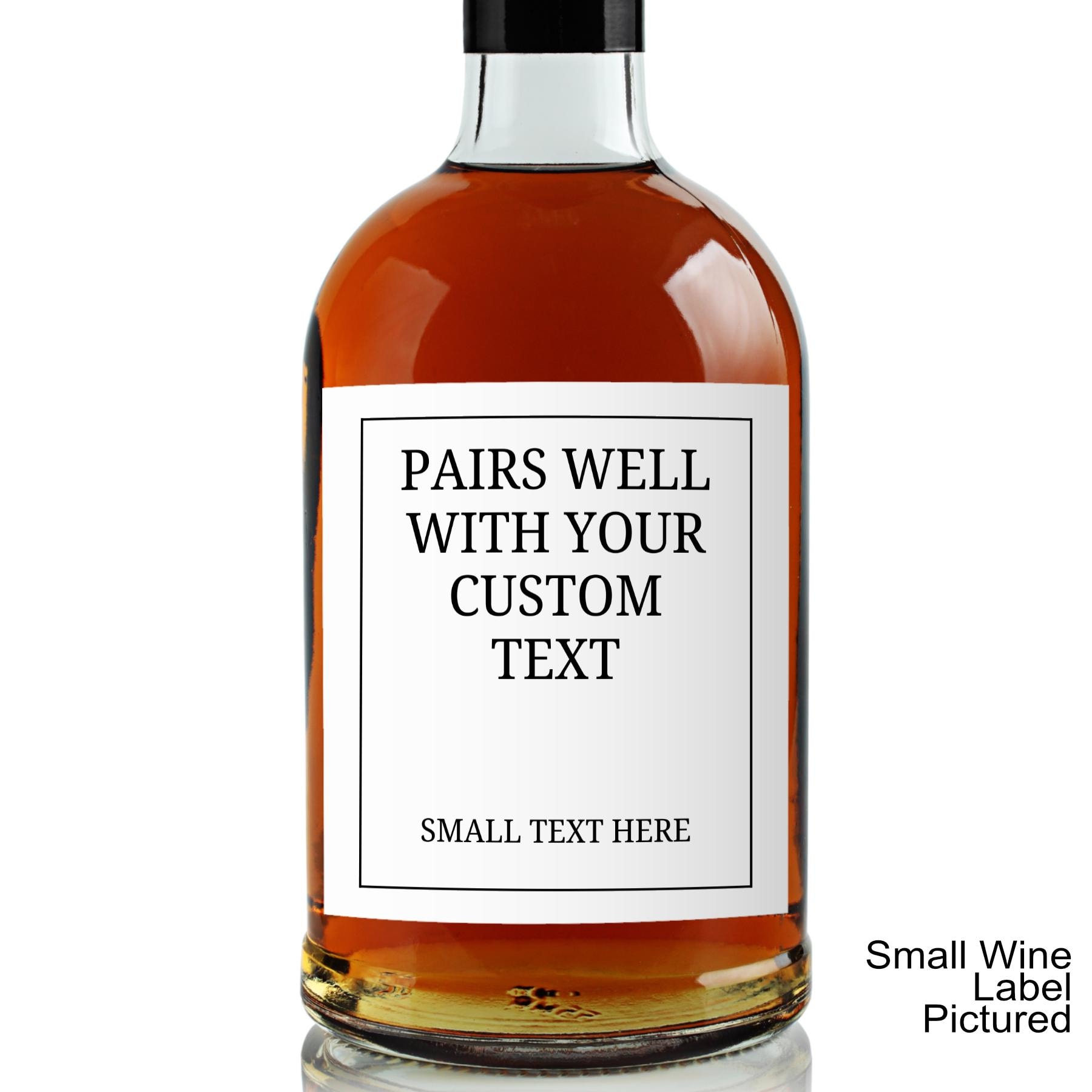 Custom Whiskey Label, Personalized Liquor Bottle for Any Occassion ...