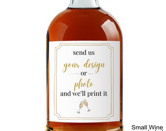 Custom Design Whiskey Label, Personalized Gift for Any Occassion, Anniversary, Graduation, Thank You, Wedding, Boss Appreciation, Birthday