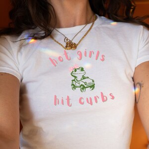Hot Girls Hit Curbs Baby Tee