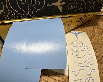 Iron Flame Vinyl stencil - Clouds