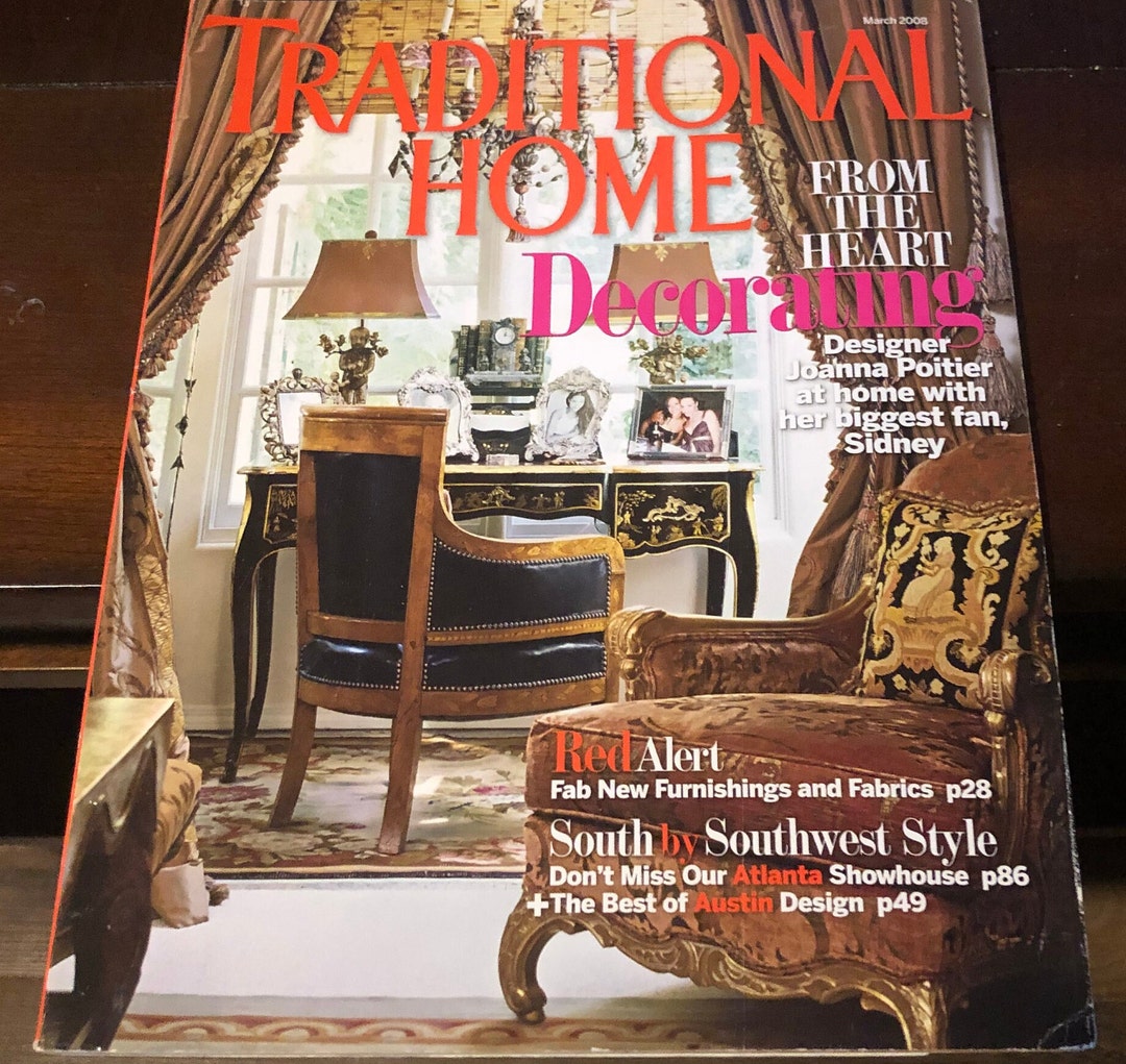 Traditional Magazine Traditional Home Magazine March 2008 - Etsy