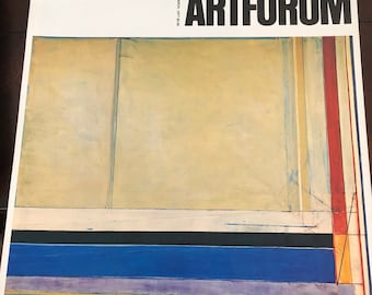 Vintage ArtForum Magazine March 1977
