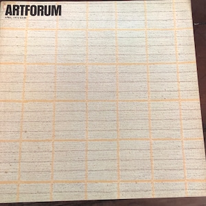 Vintage ArtForum Magazin April 1973