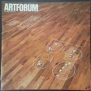 Vintage ArtForum Magazine December 1972