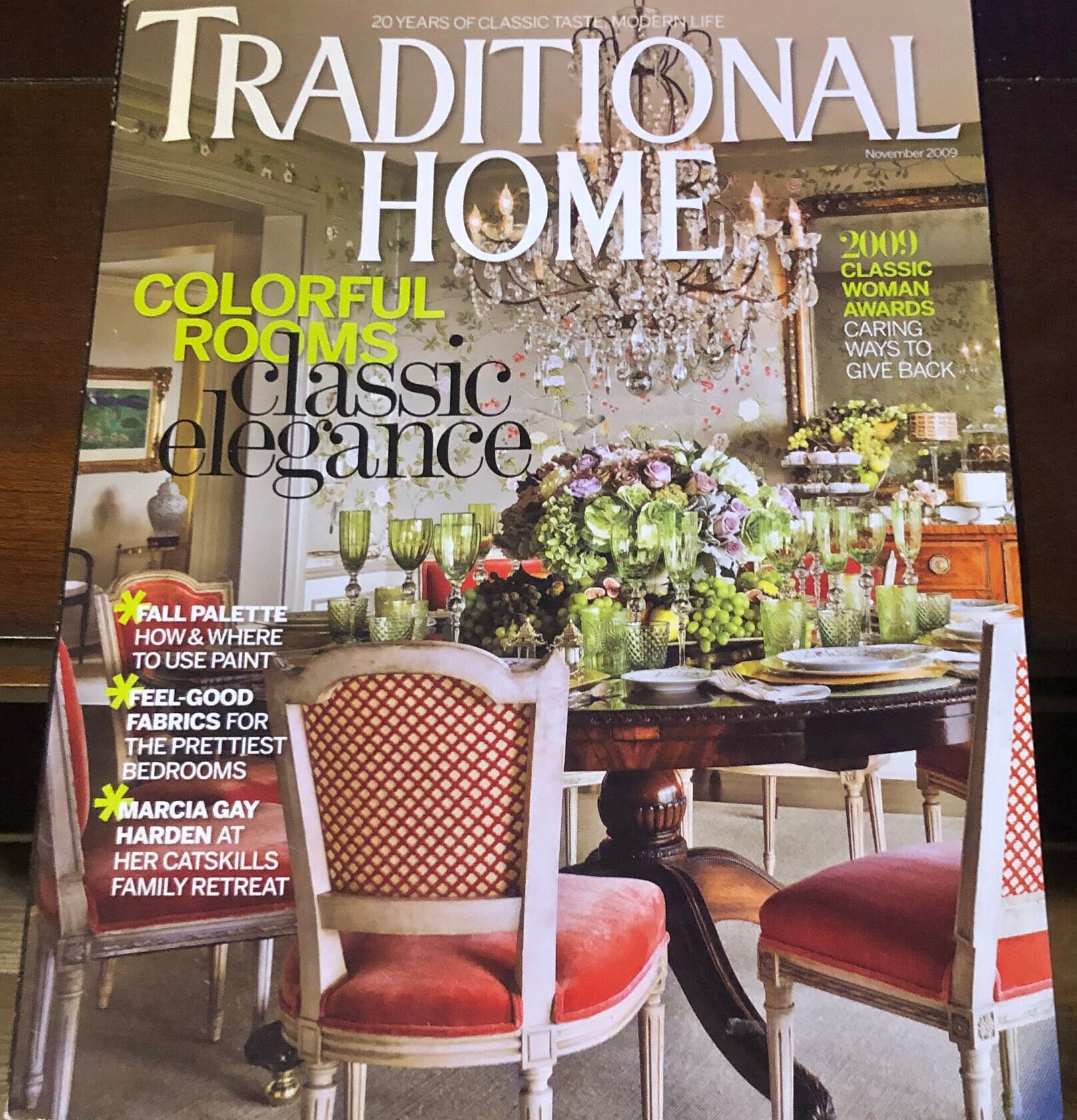 Traditional Home Magazine November 2009, image size:1617x1681