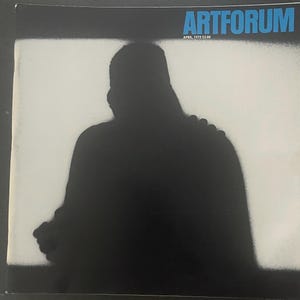 Vintage ArtForum Magazine April 1972