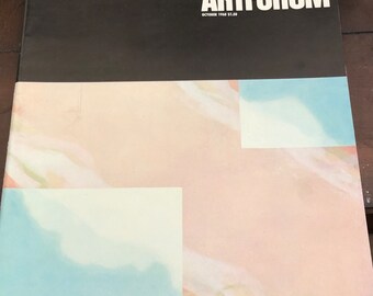 Vintage ArtForum Magazine October 1968