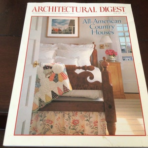 Vintage Architectural Digest Magazine June 1995