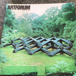 Vintage ArtForum Magazin April 1974