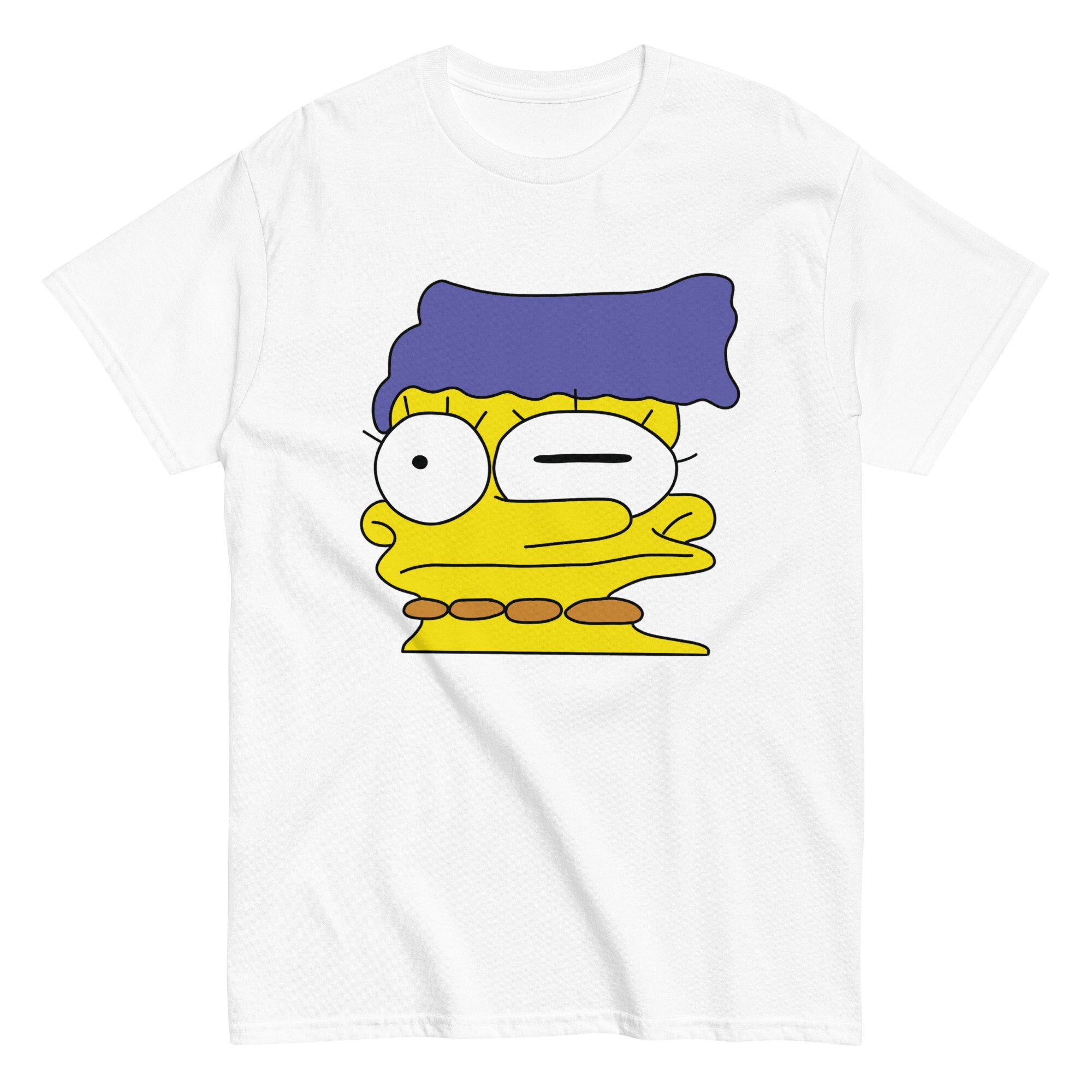 Smeared Marge Tshirt the Simpsons Etsy Australia