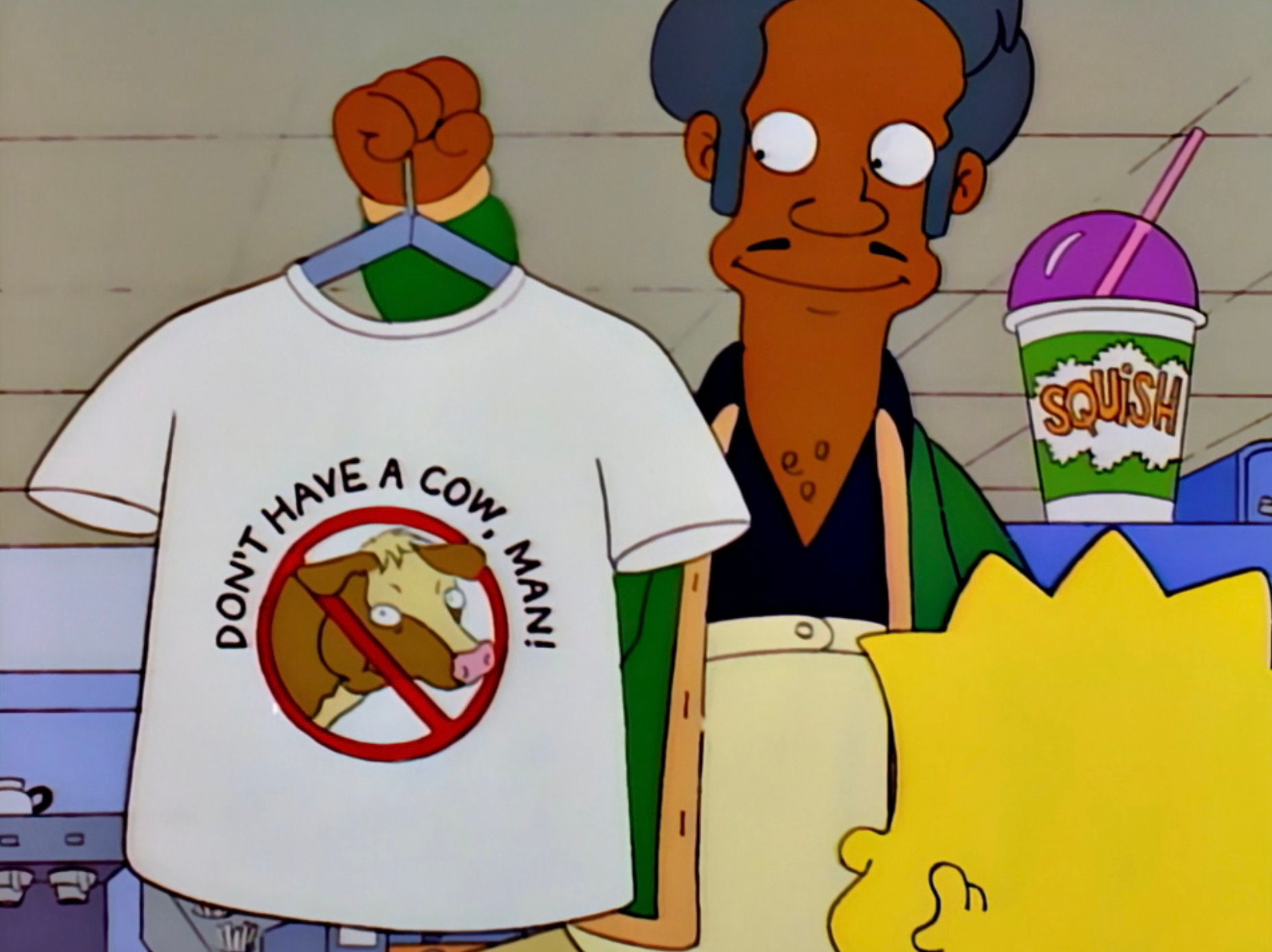 ¡No tengas vaca, hombre! camiseta - Los Simpson - Etsy México, image size:1854x1388