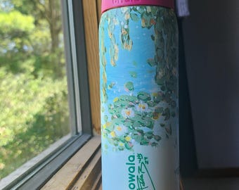 Botella de agua pintada a medida (precio de la botella de agua incluido en el pago)