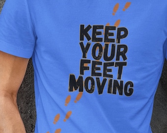 Gardez vos pieds en mouvement : chemise de sport en polyester qui évacue l'humidité