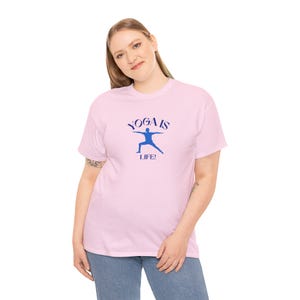 Camiseta Yoga is Life: 100 % algodón estadounidense imagen 9