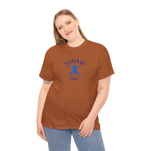 Camiseta Yoga is Life: 100 % algodón estadounidense imagen 5