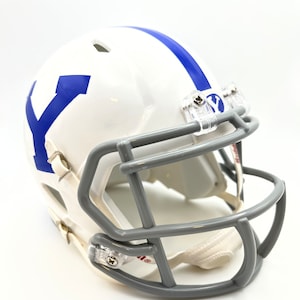 Retro BYU Mini Football Helmet